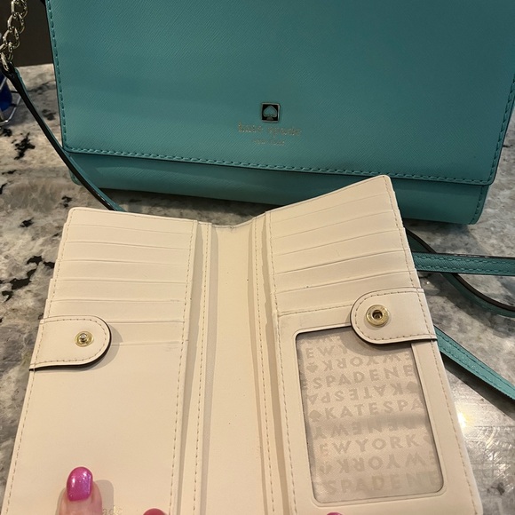 🩵❤️🩵❤️🩵❤️KATE SPADE CROSSBODY Bag w/ Matching KATE SPADE WALLET 🩵 - Picture 6 of 6